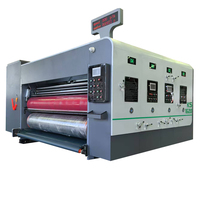 Máquina troqueladora rotativa para la fabricación de cajas de pizza corrugadas en venta