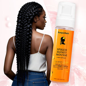 Mousse Capilar con Infusión de Miel, Espuma Fijadora Ligera 4 en 1 para un Peinado Suave, Brillante, Definición de Rizos y Fijación - Product Image 6