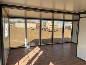 Maison conteneur préfabriquée de luxe durable et extensible avec <span class=keywords><strong>terrasse</strong></span>, 2/3/4 chambres, design moderne, panneaux sandwich EPS, <span class=keywords><strong>solaire</strong></span>, pour centre commercial et école - Product Image 4