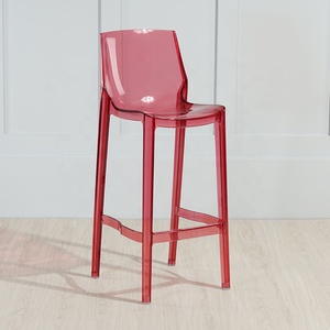 Chaises de <span class=keywords><strong>bar</strong></span> modernes en acrylique <span class=keywords><strong>transparent</strong></span>, cristal clair, pour mariage - Product Image 1