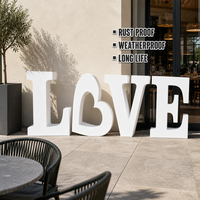 Lettres Métalliques Personnalisées 3D pour Mur – Enseigne Murale Moderne et Tendance pour Showroom, Magasin et Façade Commerciale