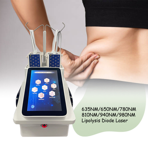 209MW Six Laser Diodo Slimming Pads Noninvasive Red Light Laser Therapy Vaser Lipo Lipolysis 6D <strong>Lipolaser</strong> <strong>Machine</strong> - Product Image 2