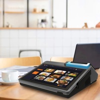Terminal POS Android Z100 con Impresora Térmica de Recibos de 80 mm y Bluetooth para Caja Registradora, Impresión de Facturas para Comercio Minorista