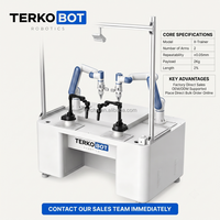 Plateforme d'entraînement robotique à double bras X-Trainer, robot collaboratif de téléopération, manipulateur robotique pour la recherche en IA avec 3 caméras de vision