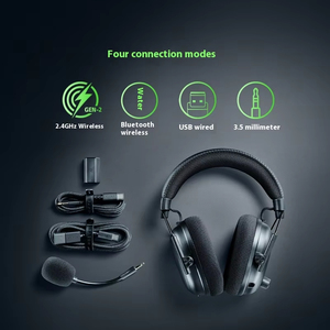 Audífonos Razer Blackshark V3 PRO Inalámbricos Tri-modo Profesionales para Esports con Micrófono y Reducción de Ruido - Product Image 1