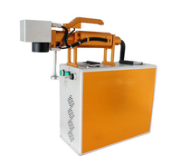 Machines de marquage laser portables 20w 30w 50w gravure métallique mobile portable pour marqueurs de pneus de voiture en plein air