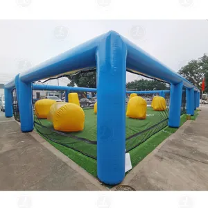 Inflatable पेंटबॉल क्षेत्र के लिए Inflatable बंकर Pistola डे पेंटबॉल Inflatable पेंटबॉल खेल