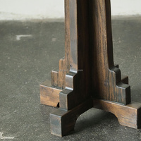 Meubles de décoration intérieure contemporains haut de gamme faits à la main en teck massif, écologiques, compacts et élégants, salon, chambre à coucher, petite console