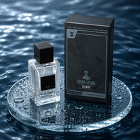 Boîte de parfum en gros avec logo personnalisé, flacon de parfum vide et insert pour l'emballage de parfum
