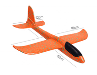 Avions en mousse EPP directs d'usine pour enfants-Jouets colorés lancés à la main, conception sûre certifiée CE, logo personnalisé en gros en vrac