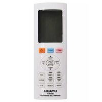 Control Remoto de Repuesto para Aire Acondicionado HUAYU K-6100 IR, Universal para Calentar y Enfriar, Compatible con Todas las Marcas de Aire Acondicionado