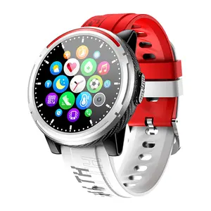Digital Silicone Waterproof Smartwatch S26 Phone Call Fitness Heart Rate Red Blue Android Smart Watch