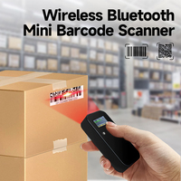 Lector de Códigos de Barras 2D Portátil Mini Serie JR CT3608, Escáner de Códigos QR Inalámbrico Bluetooth de Bolsillo para Logística e Inventario