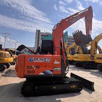 Excavator Mini Hidrolik Crawler Hitachi ZAXIS 60 Bekas 6 Ton Kondisi Bagus Konsumsi Bahan Bakar Rendah Siap Kirim untuk Penggunaan
