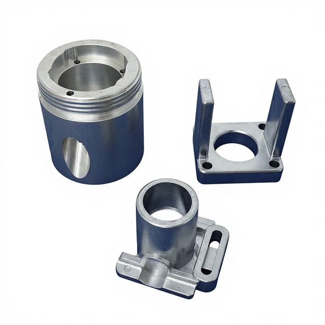 Custom Aluminum Alloy Precision Die Casting Motor Housing, CNC Turning/Drilling, for Power Industrial Equipment RoHS,ISO