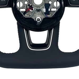 Volant personnalisé en cuir pleine fleur <span class=keywords><strong>S</strong></span> <span class=keywords><strong>Line</strong></span> pour Audi S4 B6 S6 A3 A6 C7 A3 S1 <span class=keywords><strong>Q5</strong></span> 8R Q7 B9 8V 8P - Product Image 5