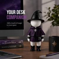 Meiyantoys Mystic Wizard Blind Box Figura de Vinilo ODM 12cm Mini Figura de Acción de Diseñador Temática Mágica Juguete de Vinilo Artístico para Regalos Premium