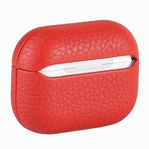 Nouvel étui de luxe antichoc en cuir pleine fleur grainé pour écouteurs <span class=keywords><strong>Pro</strong></span>, disponible en plusieurs couleurs avec logo personnalisé - Product Image 3