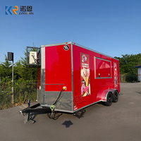 Camion de restauration professionnel pour tacos et burritos, certifié CE, en acier inoxydable, pour pizzas, conforme aux normes américaines