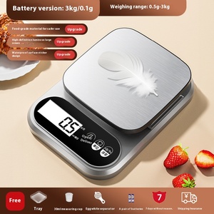 مقياس مطبخ رقمي إلكتروني صغير جهاز وزن غرام منزلي خبز القهوة والأطعمة - Product Image 6