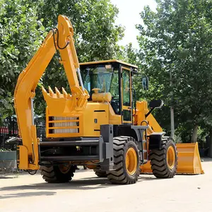 Chinese Hot Sale Backhoe Loader And Retroexcavadora 4x4