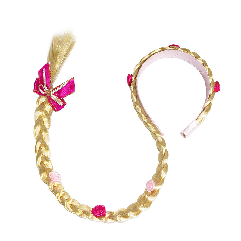 Rapunzel-solid rose red