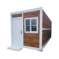 Petite mini maison mobile pliable portable de luxe bon marché de la Chine maison modulaire préfabriquée en conteneur pliant