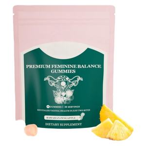 Amerika denizaşırı konumu meyve lezzet kadınsı denge Gummies Premium denge takviyesi çilek lezzet probiyotikler Gummies - Product Image 2