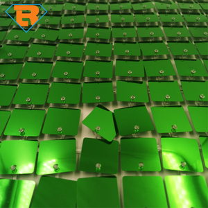 Paneles de Pared Brillantes, Fondo de Lentejuelas Verdes para Fotos, Decoración para Cumpleaños, Bodas, Compromisos y Aniversarios - Product Image 2