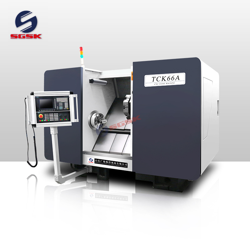 Прямые токарные фабрики с ЧПУ Токарный станок с ЧПУ y axis TCK66A maquina torno cnc