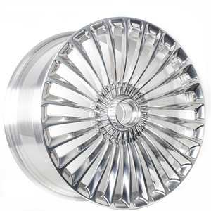 ล้อแม็กซ์ Maybach ขนาด 20 นิ้ว สีทอง ขอบขัดเงา รุ่น S-Class ดีไซน์หลายก้านแบบ Deep Dish ขนาด 40 มม. สำหรับรถยนต์หรู ผลิตจากอลูมิเนียมอัลลอยด์ ขนาด 35 มม. สินค้าใหม่ - Product Image 1