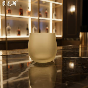 <span class=keywords><strong>Verre</strong></span> à whisky transparent sans plomb en quartz, design diamant cristal, 290 ml, moderne et élégant, pour bar - Vente chaude - Product Image 3