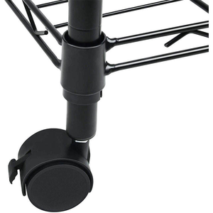 Étagères métalliques chromées de haute qualité à 6 niveaux, capacité de 800 lb, homologuées NSF - Product Image 4