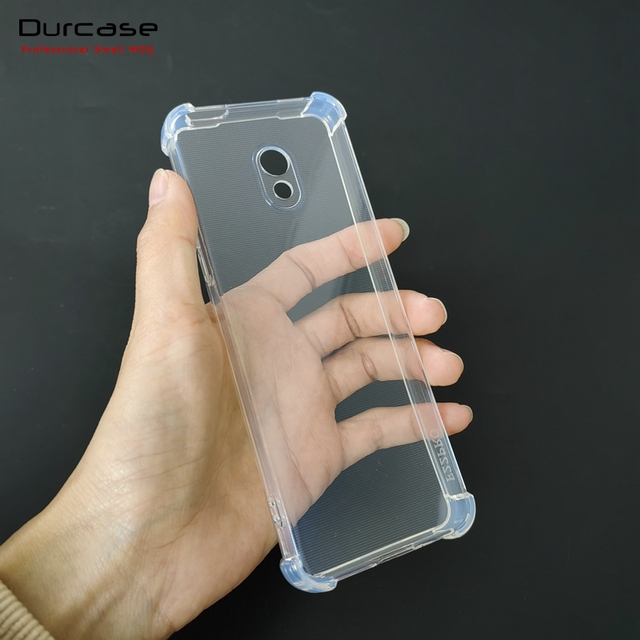 Durcase 1.5MM Clear Transparent Soft TPU Phone Cover Case for Qin F22 Pro Israel Kosher Back Covers Cases