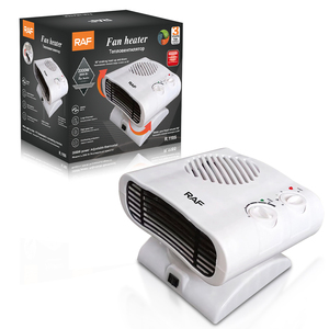 High quality Electric Small <b>Fan</b> Heater Shaking <b>Head</b> and Down Portable Household Bedroom Office Use - Product Image 1