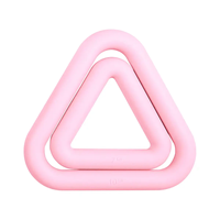 Nouveau Silicone Set Gravity Bar Silicone Triangle Haltère Silicone Cheville Poignet Poids Silicone Barbell Bar pour Home Fitness
