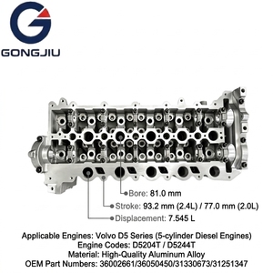 Cabeza de Cilindro de Aluminio de Larga Duración para D5204T D5244T <span class=keywords><strong>Volvo</strong></span> <span class=keywords><strong>Xc60</strong></span> Xc70 Suv 36050993, 1 Año de Garantía del Fabricante - Product Image 2