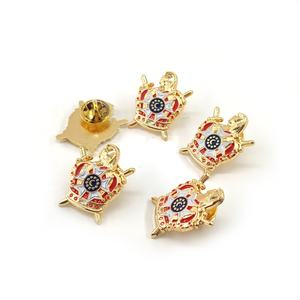 Großhandel Hochwertige Gold Demolay Anstecknadel Freimaurer Demolay Kragens tift - Product Image 6
