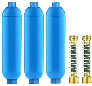 Filtre à eau en ligne avancé pour camping-car avec 2 protections de tuyau, réduit considérablement le mauvais goût et élimine le chlore, certifié NSF - Product Image 1