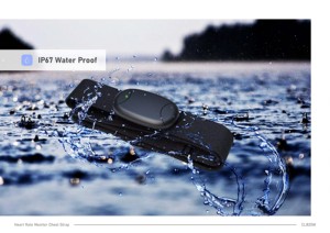 Sangle de poitrine sans fil étanche IP67 CL820W pour la surveillance de la fréquence cardiaque, avec batterie au lithium rechargeable, en matériau ABS, pour usage domestique - Product Image 5