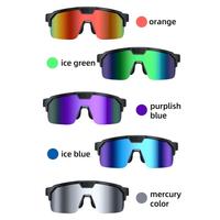 Lunettes intelligentes AI Q01 pour sports de plein air avec verres photochromiques anti-UV, 800W, photo et vidéo anti-tremblement