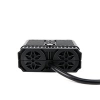 Éclairage extérieur U88 85W, phare LED à faisceau haut et bas, lumière auxiliaire bicolore, 2 projecteurs laser LED pour voiture et moto