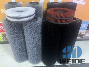 Brosse de balayeuse/brosse à rouleau en polypropylène/fil métallique double rangée, prix usine, pour Tennant M20 M30 S10 S20 S30 T300 5680, brosse Tennant - Product Image 3