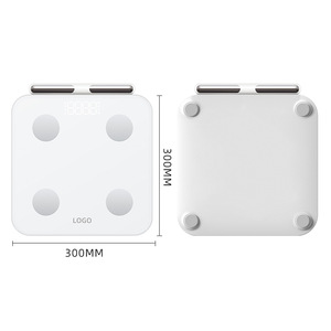Balance connectée intelligente LeFu pour la composition corporelle, rectangulaire, à détection tactile, Bluetooth, Wi-Fi, capteur haute précision, alimentée par batterie, compatible Xiaomi, Huawei, Apple - Product Image 3