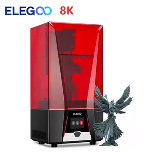 ELEGOO 토성 2 8K 프린터 10 인치 MONO LCD 수지 3D 프린터 219*123*250mm/ 8.62x4.84x9.84 인치 치과 프린터/보석 프린터