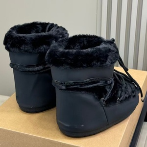 Botas de Nieve para Hombre, Otoño-Invierno 2026, con Forro de Piel Sintética, Cómodas y Cálidas, con Suela Gruesa - Product Image 2