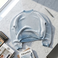 Pull vintage unisexe personnalisé pour homme, pull en tricot pour homme