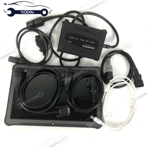 Diagnostic Tool for Doosan Diagnostic <b>Scanner</b> Kit Heavy Duty Uvim Communication Interface Loader Diagnosis+F110 Tablet - Product Image 1