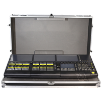 Console DMX professionnelle pour éclairage de scène, système MA2, avec commandes Fader Wing et contrôleur d'éclairage DMX