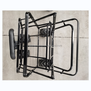 サンシェード付きビーチワゴン折りたたみ式折りたたみ式屋外ユーティリティワゴン4輪ステンレススチールキャンプカートハンドトロリー80kg - Product Image 6